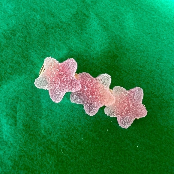 NWOT 🥀 Cute Girls Gradient Jelly Star Hair Clip - Picture 4 of 8